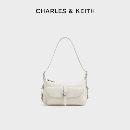 复古油蜡皮腋下包CHARLESKEITH