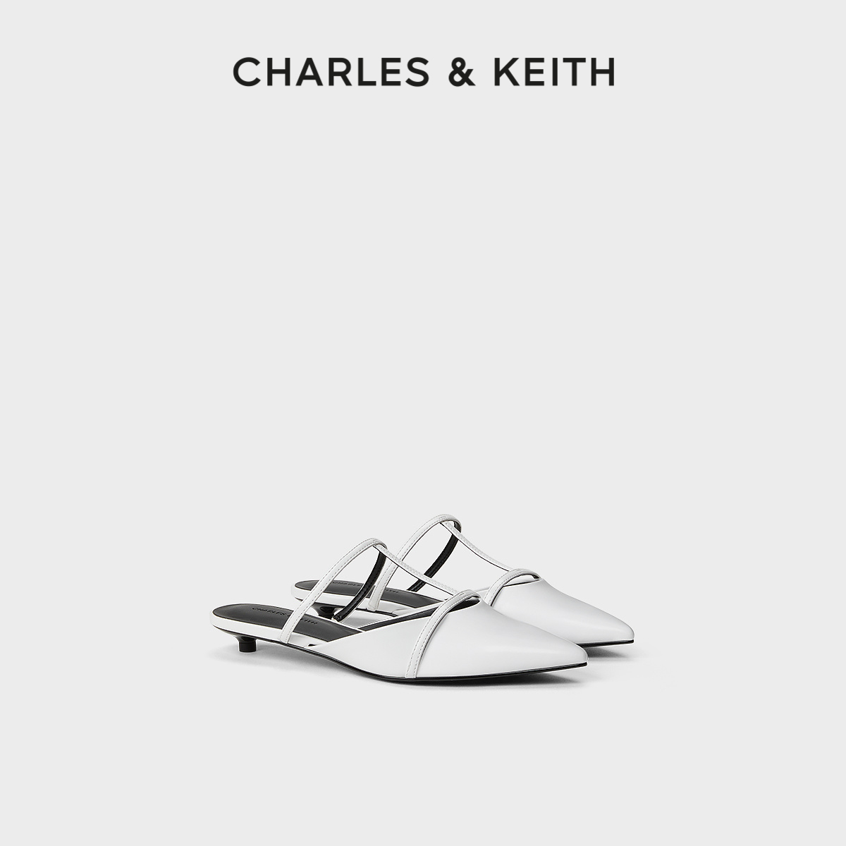 CHARLES&KEITH平底穆勒拖鞋