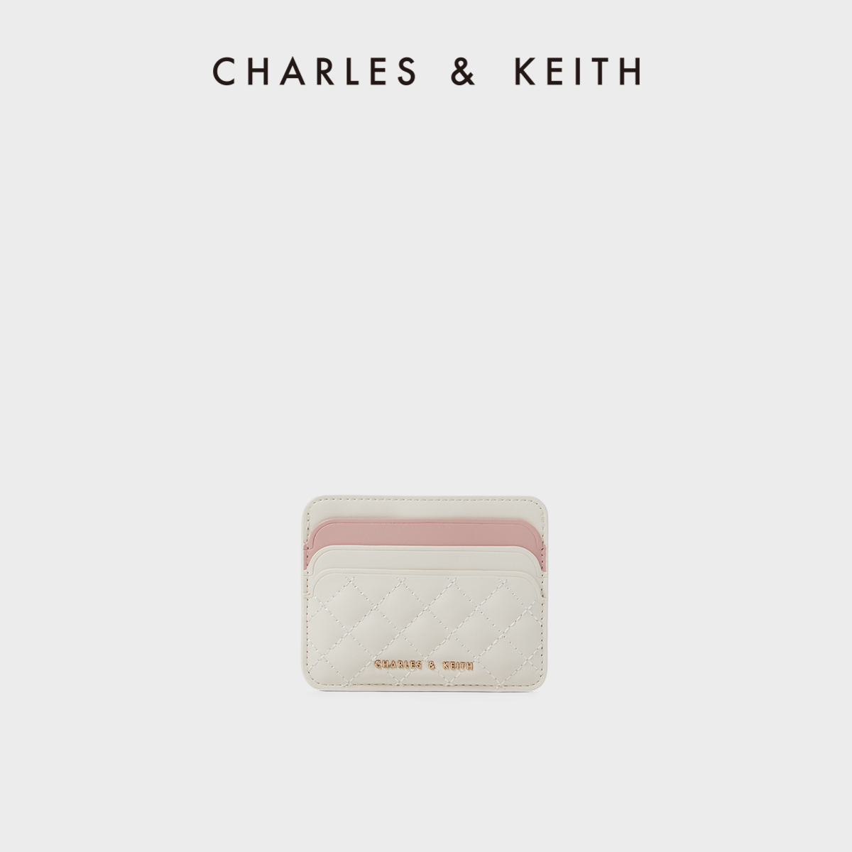 【双11活动】CHARLES&KEITH女包CK6-50680926绗缝菱格迷你钱包女