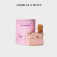 4鳄鱼纹仿麂皮凯莉抱抱熊礼盒 50270880 CHARLES&KEITH26新款 CK2