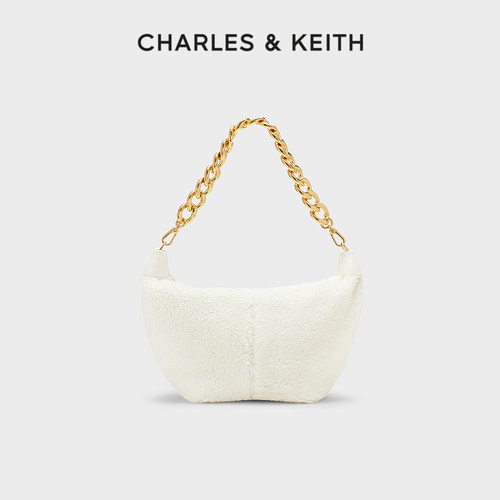 国庆柔软粗链条单肩托特包女包