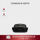 CHARLES&KEITH女包CK2 情人节礼物 80671832菱格链条口袋腋下包