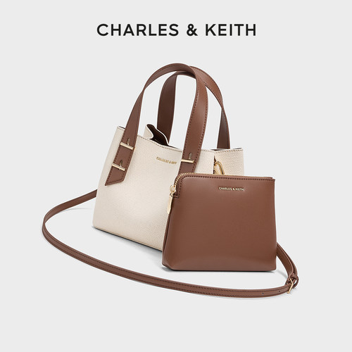 帆布子母托特包CHARLES&KEITH