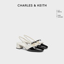 CK1 CHARLES&KEITH24新款 蝴蝶结凉鞋 母亲节礼物 61720194法式