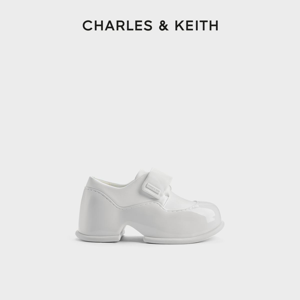 CHARLES&KEITH厚底乐福鞋