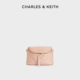 CHARLES&KEITH秋冬女包CK2 80151406菱格链条包单肩斜挎包女