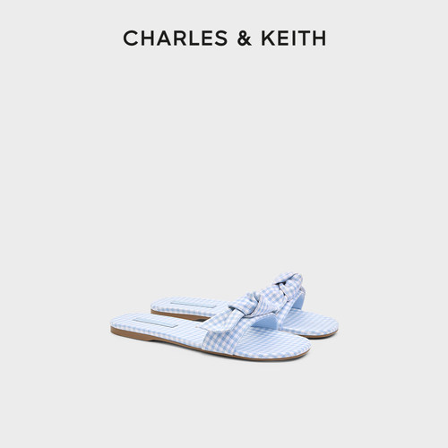 蝴蝶结平底凉拖鞋CHARLES&KEITH