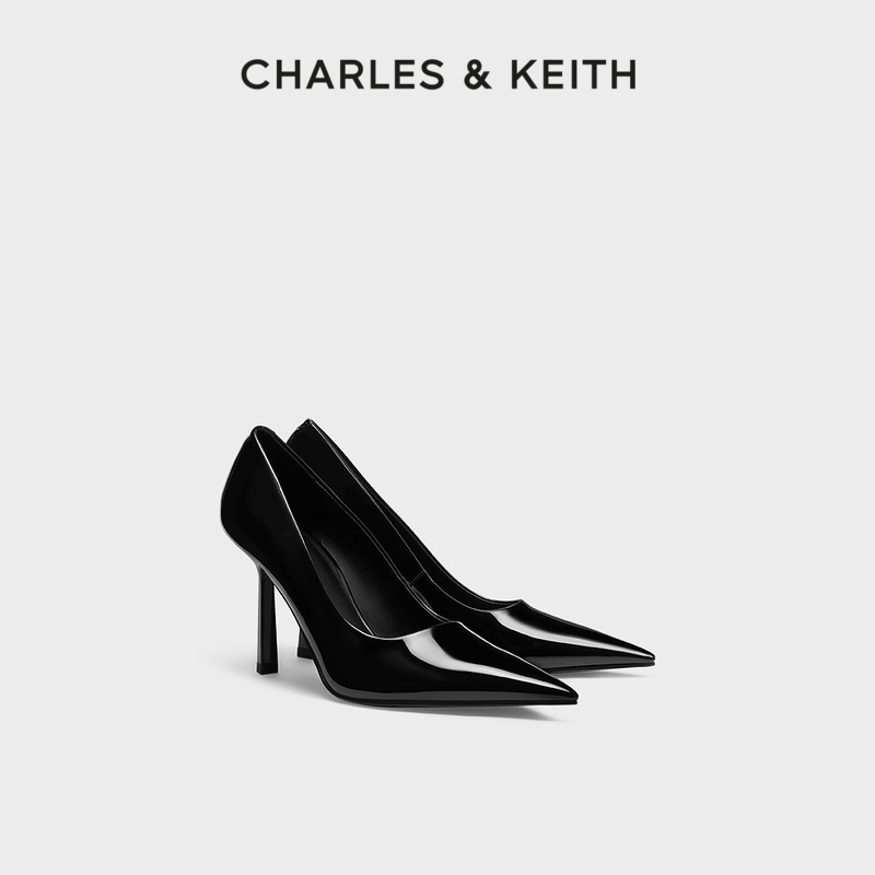 时尚尖头细跟高跟鞋CHARLESKEITH