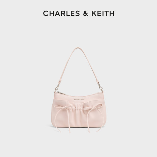 芭蕾蝴蝶结腋下包CHARLES＆KEITH