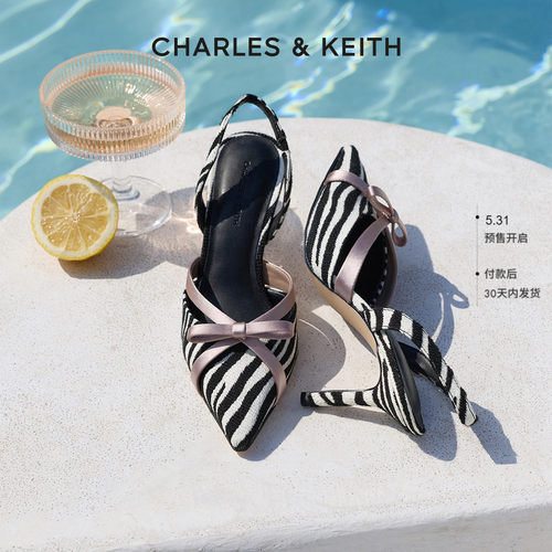 时尚尖头高跟凉鞋CHARLES&KEITH