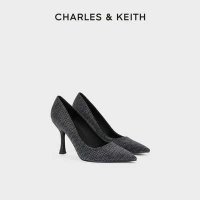 CHARLES&KEITH尖头细跟鞋