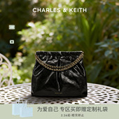 CHARLES＆KEITH夏女包CK2 40671449大容量单肩托特包流浪包婚包女