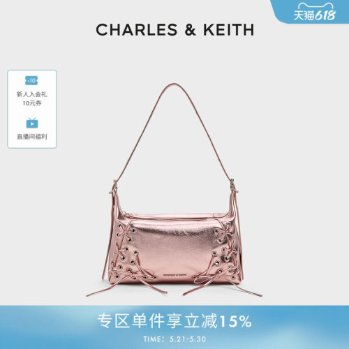 蝴蝶结绑带机车包CHARLESKEITH