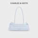 CHARLES&KEITHCHARLES&KEITH女包CK2 20160193 A蝴蝶结腋下法棍包