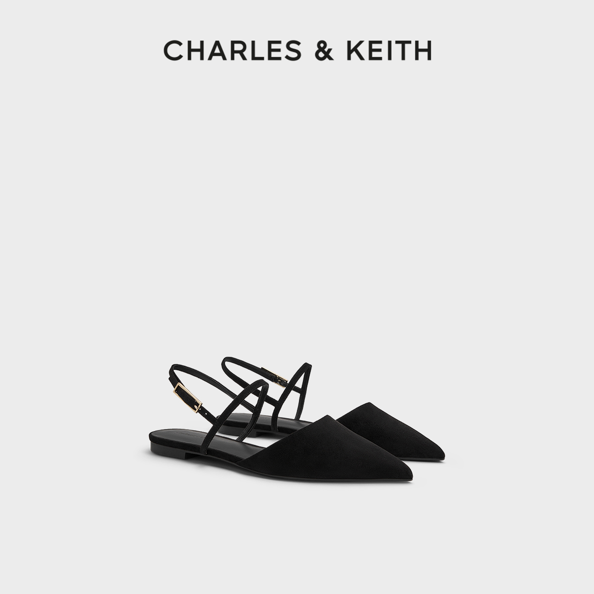 气质尖头 舒适平底 时尚凉鞋