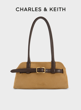 CHARLES&KEITH25秋新款CK2-20271613腰带式设计长柄腋下包斜挎包