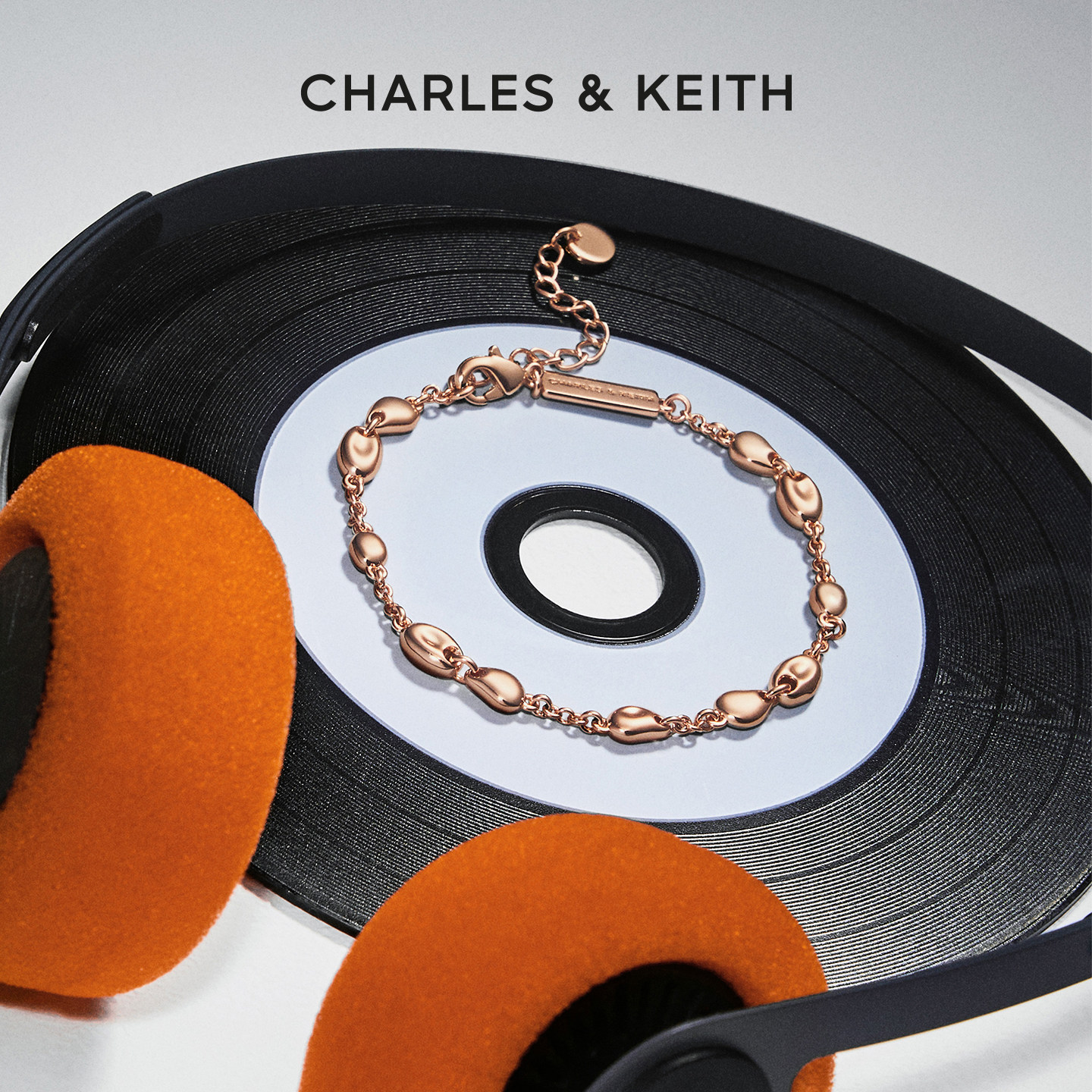 CHARLES&KEITH26秋季新款CK5-12120492水滴系列配饰手链手镯项链图片