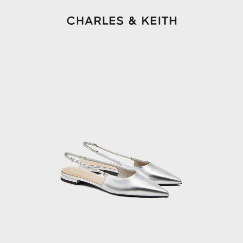 优雅尖头 舒适平底 闪钻绊带