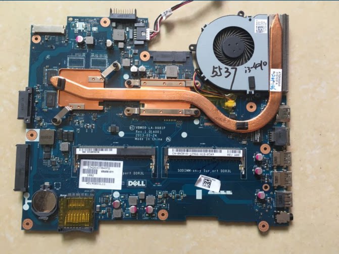 戴尔dell 15r 5537 3537 la-9982p la-9981p i3 i5-4200主板独立