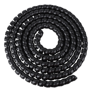 数据线收纳集线器创意电线遮挡条包线软管桌下理线器电脑固定绑带