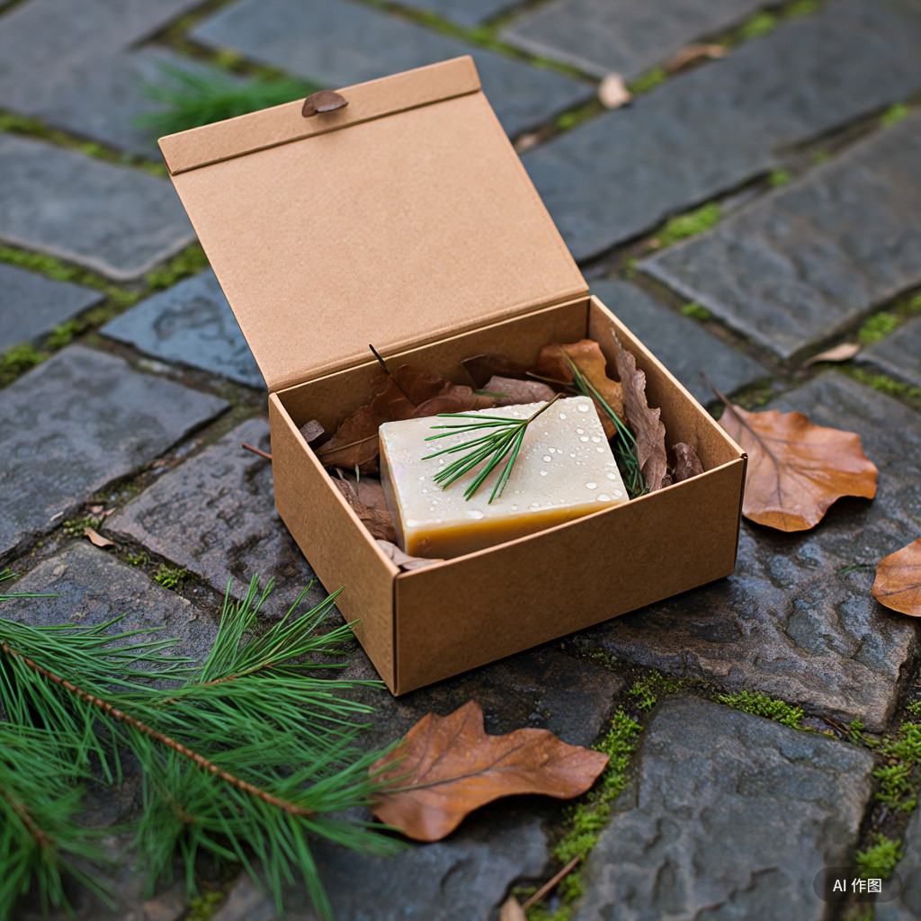 蓝莓松针手工皂 蓝庄当年老皂ph7 植物天然古法冷制洗脸手发澡