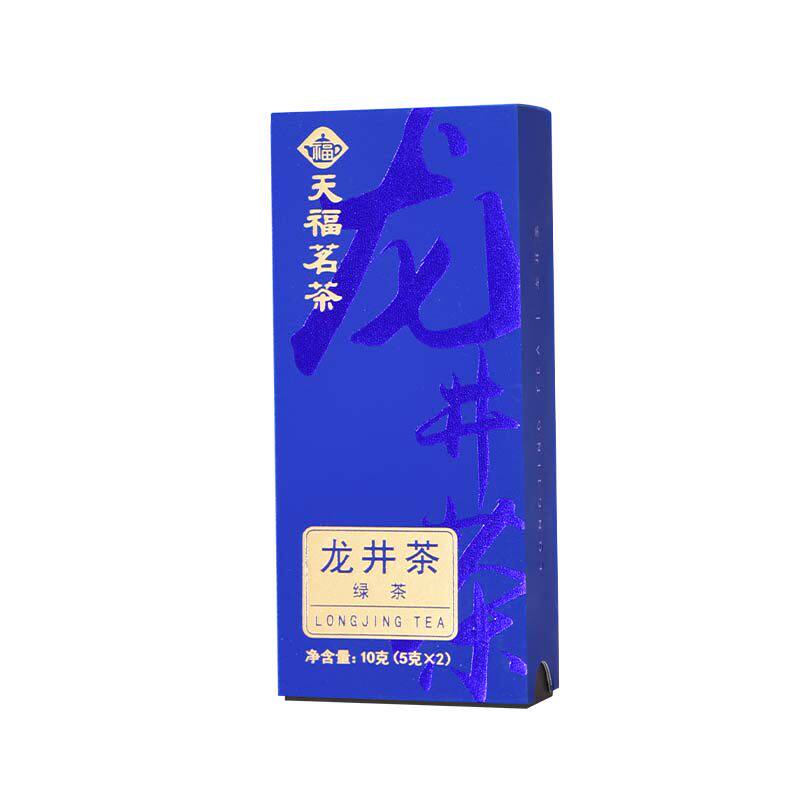 天福茗茶 早春龙井茶头采特级品鉴装2026春茶新茶浙江绿茶样10g