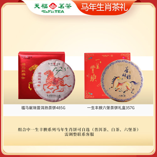 天福茗茶彼物茶叶茶具组合茶礼
