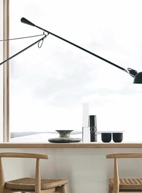 意大利Flos 265长臂客厅餐厅壁灯设计师工业风摇臂长杆极简阅读灯