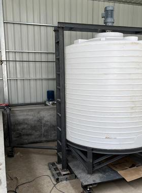 5吨桶塑料水罐PE牛筋搅拌桶10吨塑料存储罐0t20方塑料水塔PE水箱