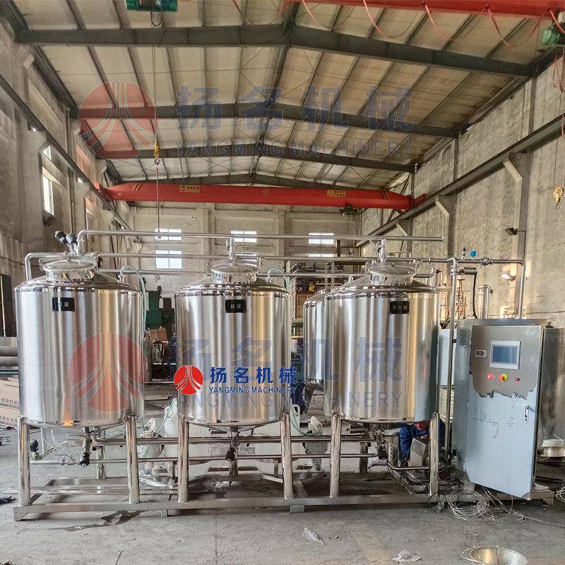 厂家供应多规格分体式CIP系统定大型食品饮料清洗桶装水设备