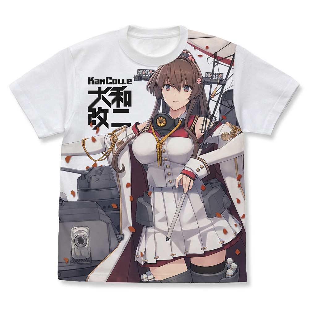 Kantai Collection Yamato T-Shirt Graphic Cotton Tee - Taobao product photo 2