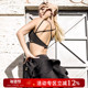 UDANCE拉丁舞上衣女成人2025新款 专业练功服跳舞专用吊带背心A73