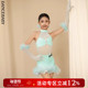 Dancebaby拉丁舞服2025新款 女童儿童秋冬练功服表演服舞蹈套装 D16