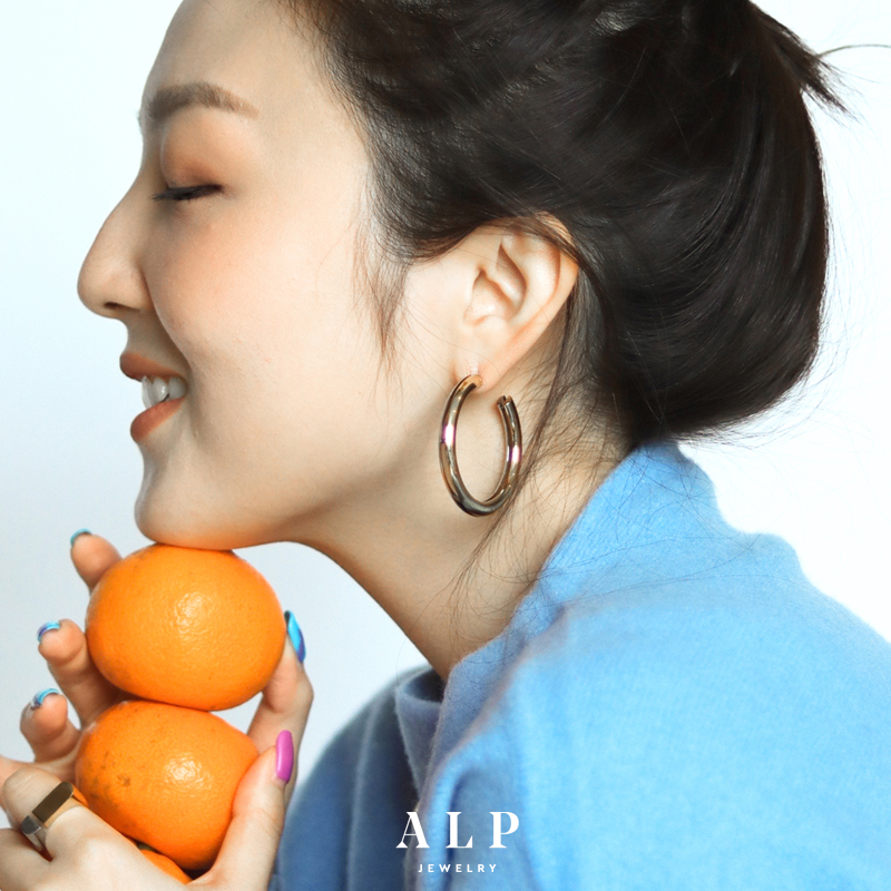 早安系列欧美设计师简约间耳环