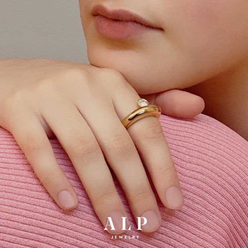 ALP设计师相恋三部曲高级感戒指