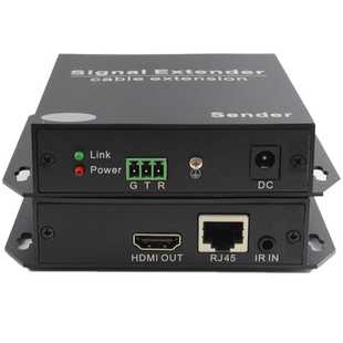 hdmi延长器 近端环出交换机级联100米HDE-190H 网络网线信号高清1080P无延迟音视频包邮