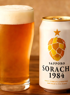 日本札幌三宝乐Innovative SORACHI 1984 精酿空知传说の啤酒花