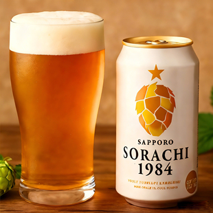 日本札幌三宝乐Innovative SORACHI 1984 精酿空知传说の啤酒花