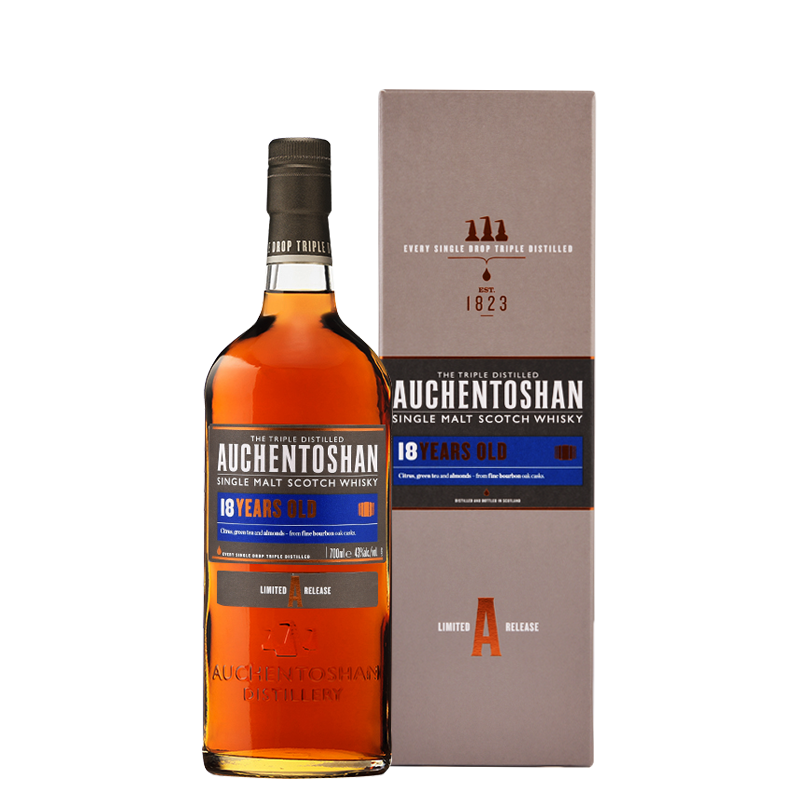 欧肯特轩18年单一麦芽威士忌 Auchentoshan Lowland 低地产区洋酒
