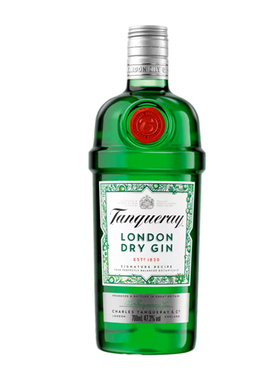 添加利金酒 干金 露酒 Tanqueray GIN杜松子酒 英国伦敦洋酒烈酒