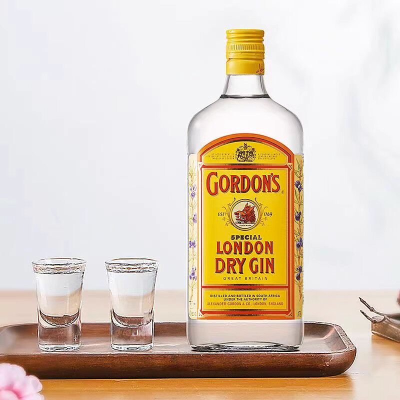 进口洋酒 哥顿金酒 Gordon's干金酒杜松子酒琴酒洋酒鸡尾酒基酒