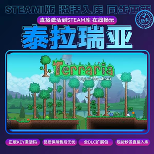 （单机）steam泰拉瑞亚CDKEY激活码入库全DLC联机需双方加入补丁