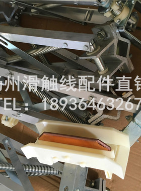 单极集电器500A优质铝合金集电器 HJD500A单极滑线集电器