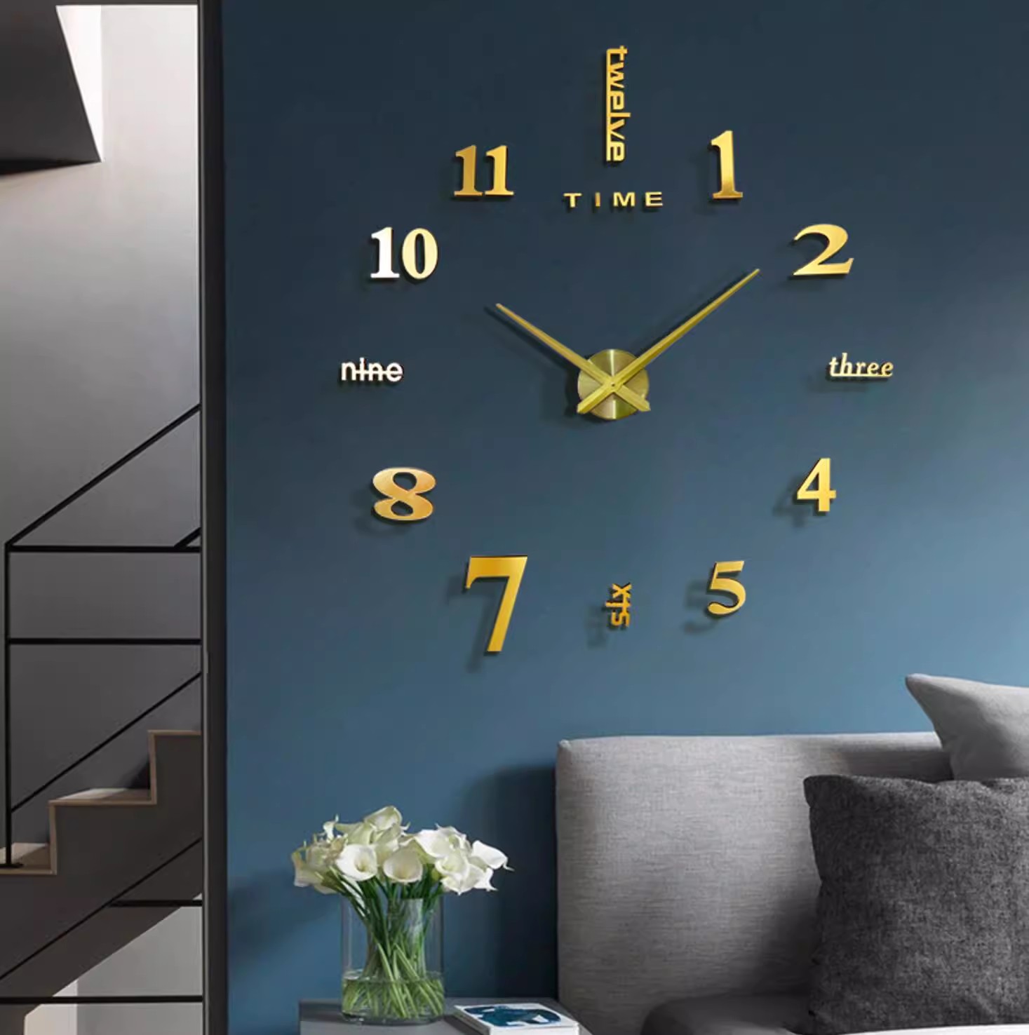 时尚大气diy装饰可移除不伤墙