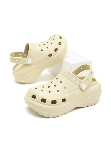 Летняя обувь, нескользящие высокие сандалии на платформе, пляжные слайдеры, тапочки