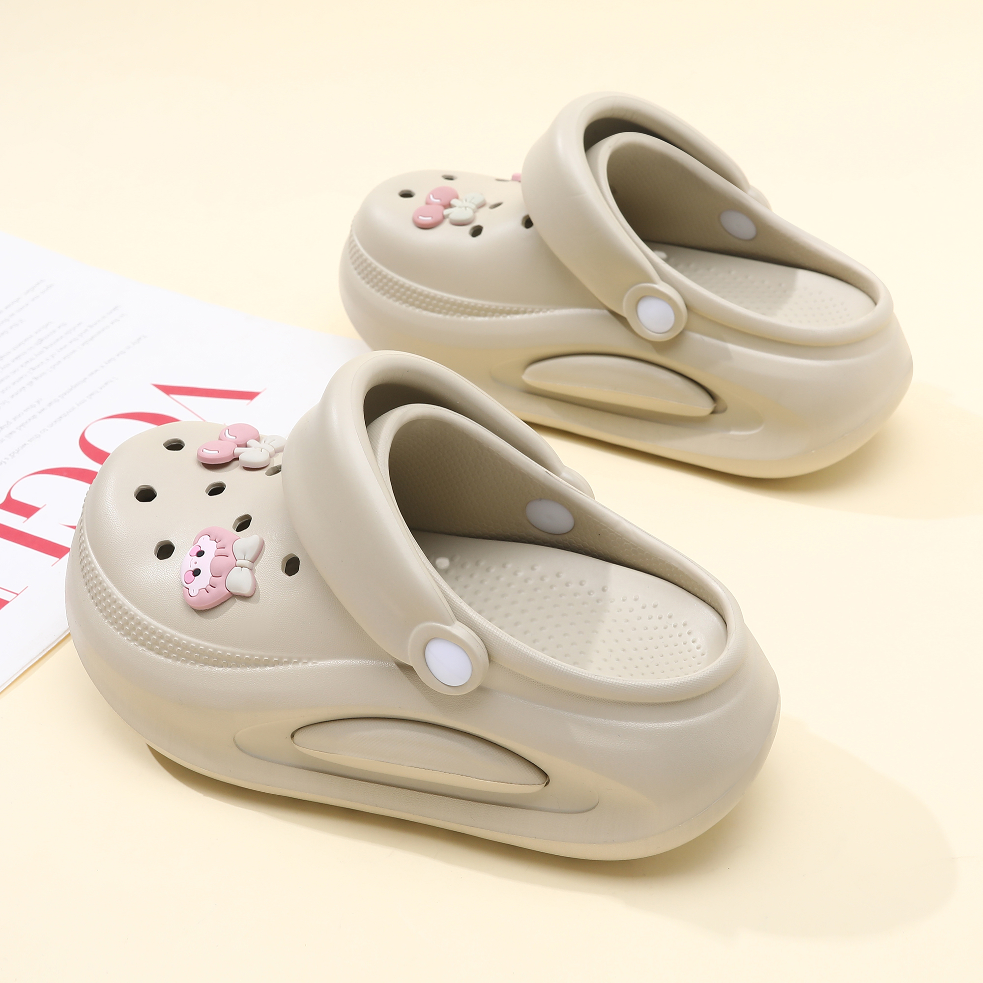 洞洞鞋女夏季外穿爆款厚底凉拖鞋