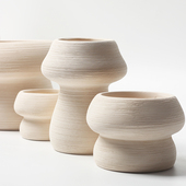 素烧拉丝蘑菇陶盆手绘创意透多肉植物清仓透气简约花盆陶瓷特价