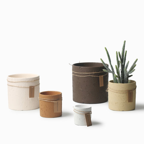 北欧简约陶土多肉创意个性兰花绿萝蝴蝶兰家用室内陶瓷花盆复古