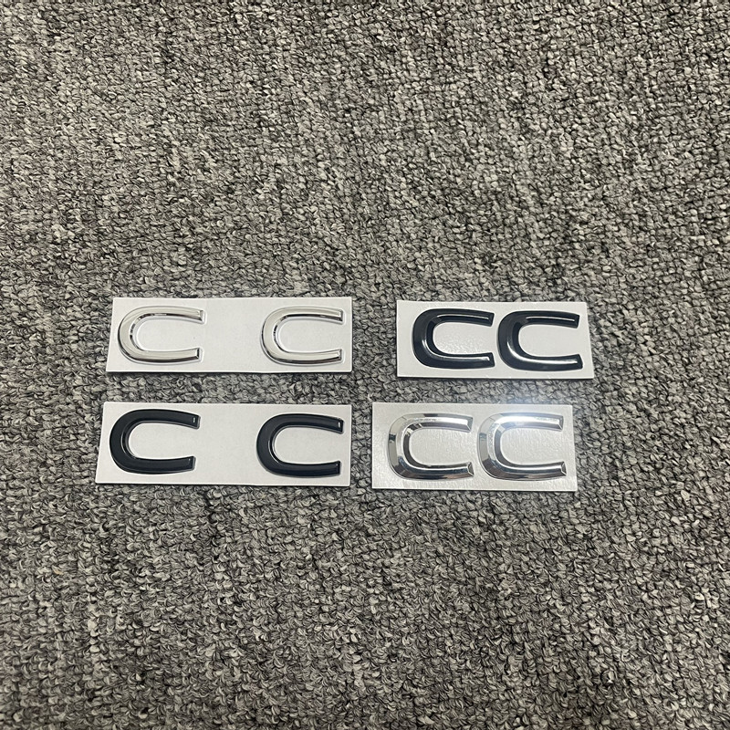 适用于大众新款CC排量改装车标贴