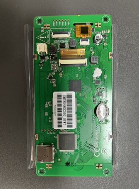 DMT85480C050迪文5寸串口屏触摸屏维修黑白花屏触摸不灵